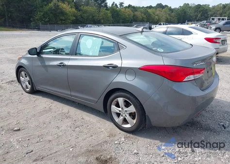 2013 Hyundai Elantra Gls из США, поврежденный, VIN 5NPDH4AE0DH427165